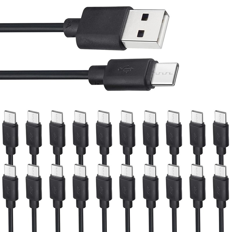 3.3ft USB Type C Charger Cable Multipack - Fast Charging & 480 Mbps Transfer gallery