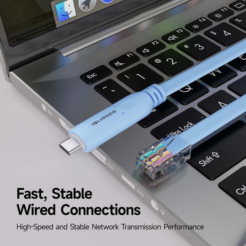 Type C to RJ45 Console Cable, 12FT USB-C Console Cable Essential Accesory Com... gallery