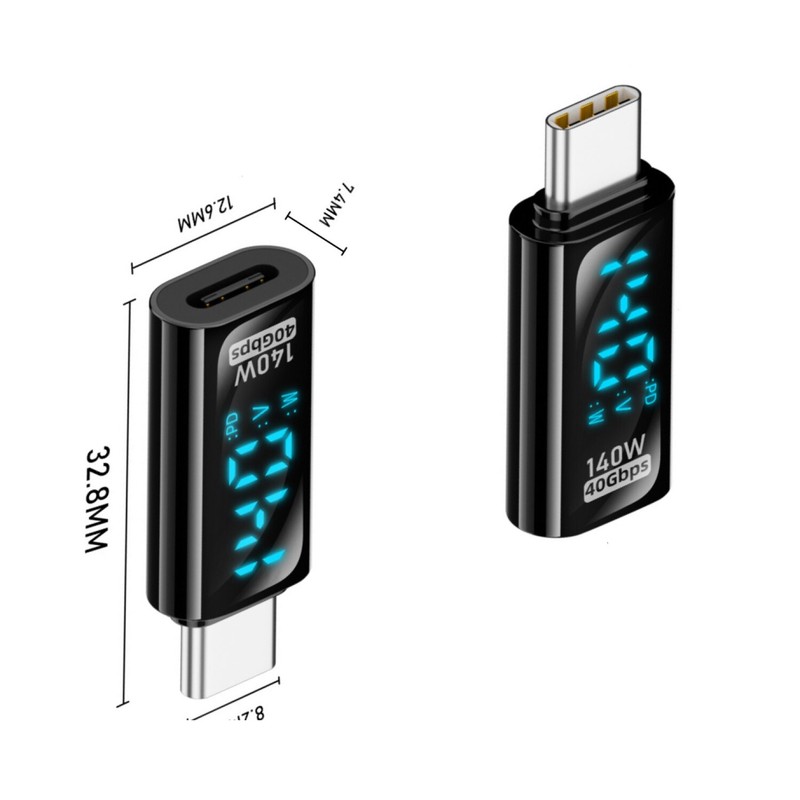 LCD USB 4 Type C 40Gdps video sync charger cable charging converter 8K/60Hz gallery