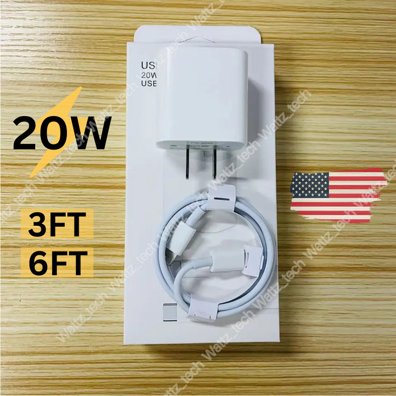 2023 Upgrade Super Fast Charger Type C Cable For iPhone 14 13 12 11Pro Max Xs XR