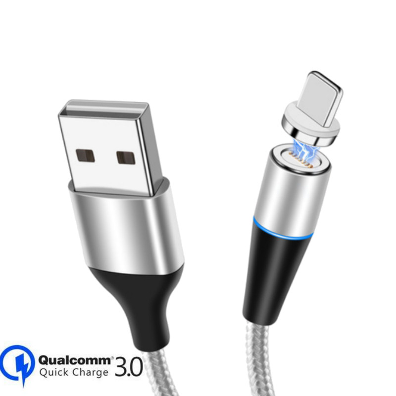 3/6Pack 3/6Ft Magnetic USB Charger Cable For iPhone 13 11 XR Data Charging Cord gallery