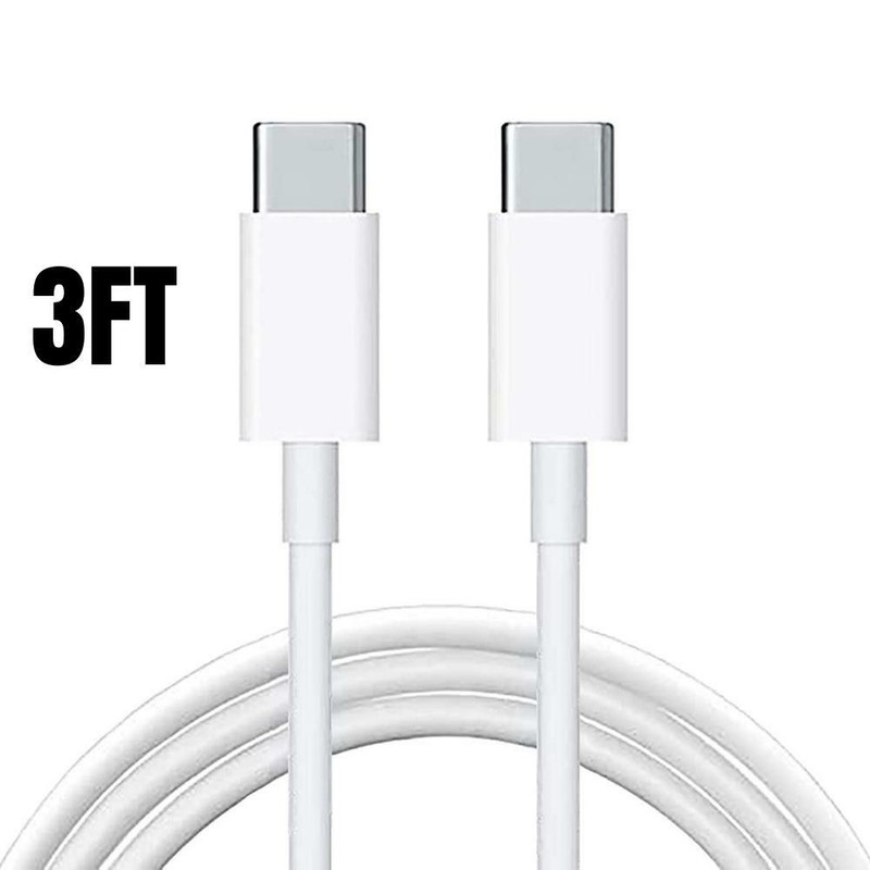 60W/100W USB-C Type C Cable Fast Charger Lot PD Cord For iPhone 16 17 15 Samsung