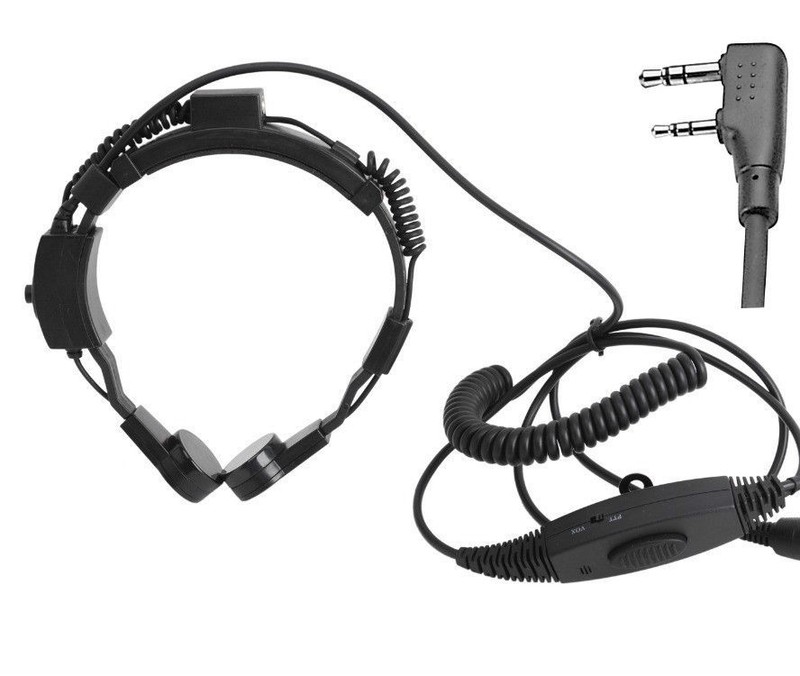 KENWOOD WOUXUN PUXING PROFESSIONAL LINTON WALKIE MILITARY LARYNGOPHONE