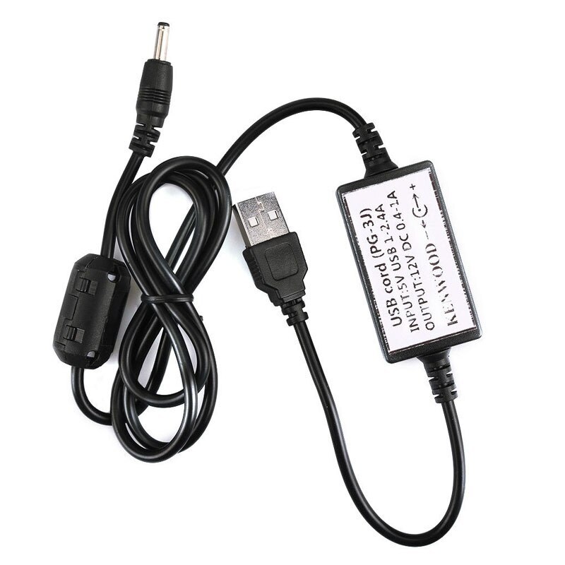 USB Cable Charger Battery Charging for Kenwood TH-D7 TH-F6 TH-F7 TH-G71 TH-K4