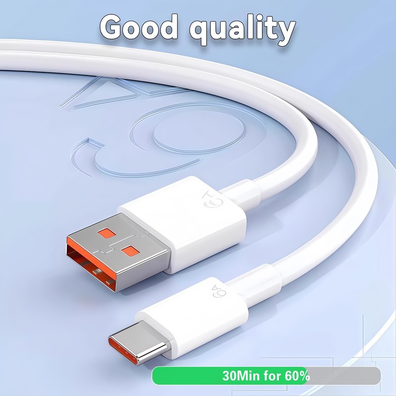 USB A to USB C Fast Charging Cable 5Pack【3x3.3Ft+2x6.6Ft】 Charger Cord, Data ... gallery