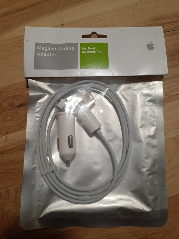 Brand New Genuine Apple MagSafe Airline Adapter MA598Z/A