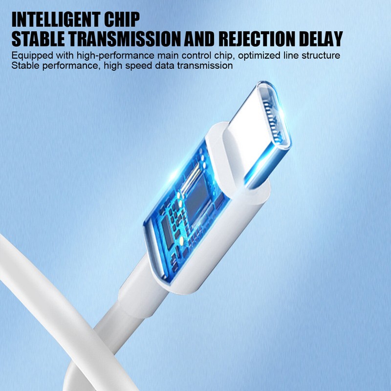 iOS to USB-C Adapter Charging Data Cable For Apple iPhone 15 iPad Mac gallery