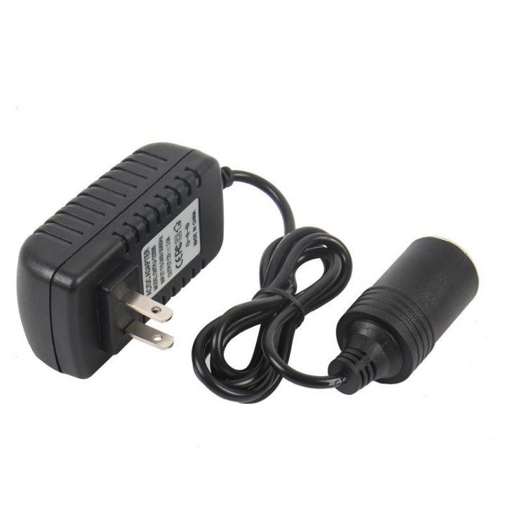 2pcs 24W 12V 2A power adapter vehicle to household recorder on-board fan gallery