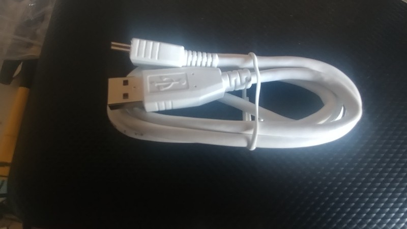 Lot 8 Micro USB Mini B data charge cable 3FT Android Cell Phone retail White