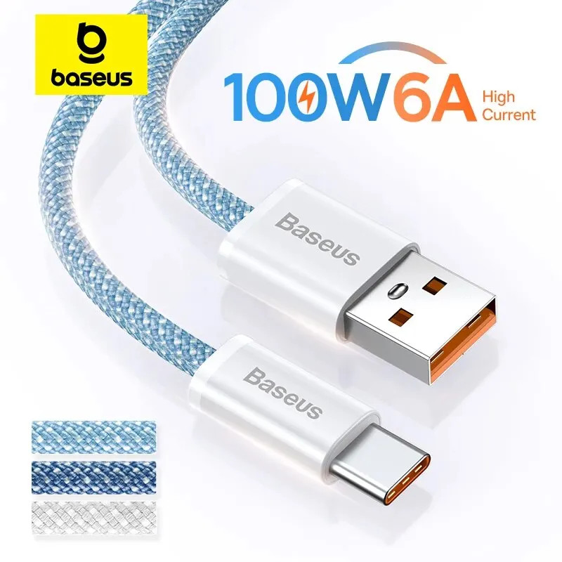 100W USB A to USB C Cable USB-C PD Fast Charging Charger Cord for Hu