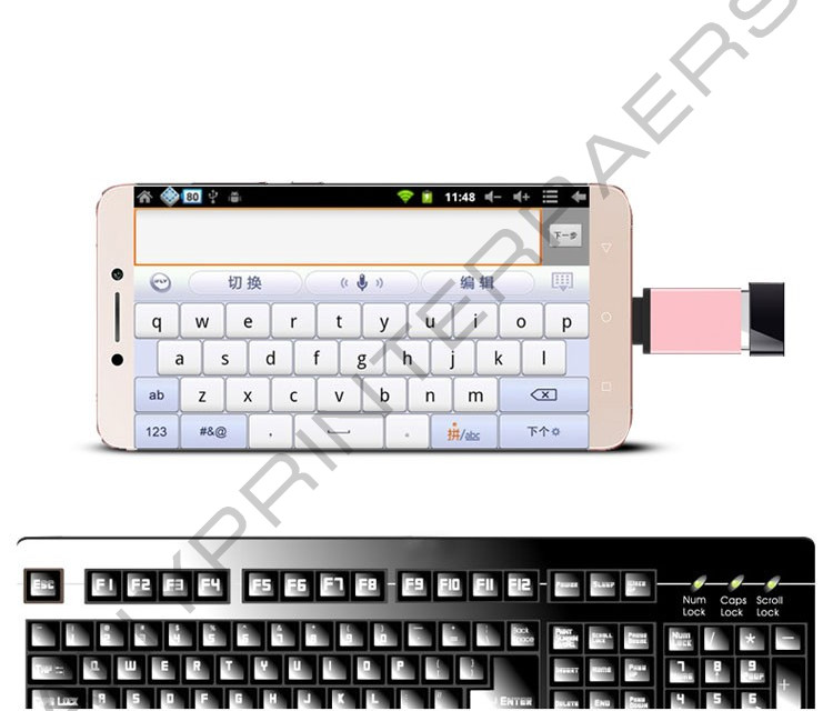 USB Type C to USB 3.0 A Female Adapter OTG Data Sync Metal Head Adapter gallery