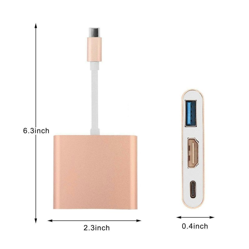 For Samsung Galaxy Note9 Note8 Note10 USB Type-C to HDMI Mirror Cable 4K Adapter gallery
