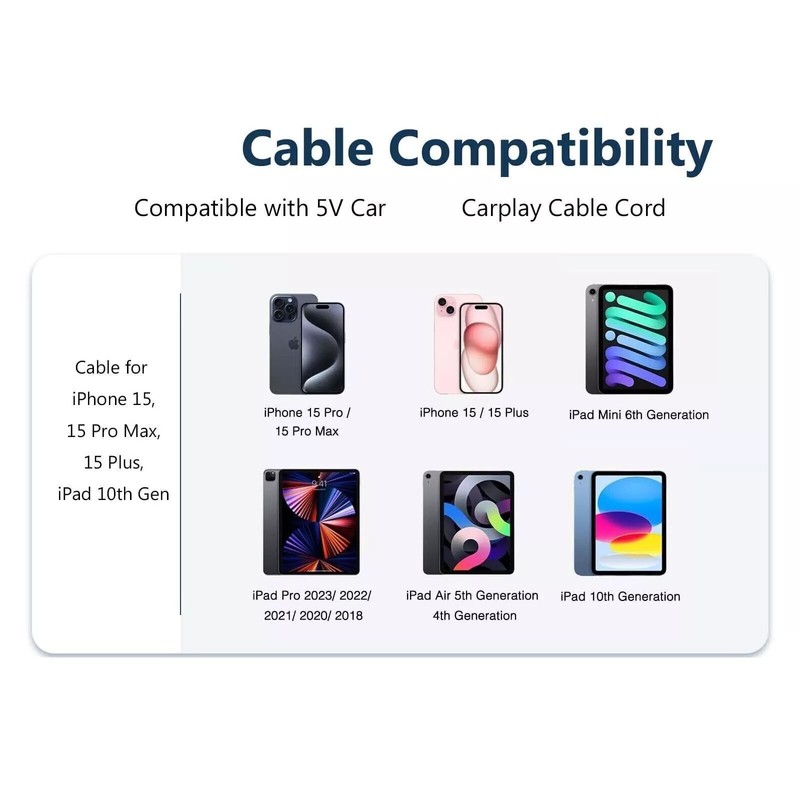 100W 3FT LED Braided Fast Charging Type-C Cable For Samsung S24 S25 Ultra SONY gallery