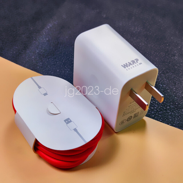 Oneplus 30W Fast Charger Warp Charging Adapter USB Type-C Cable 7 7T 8 Pro gallery