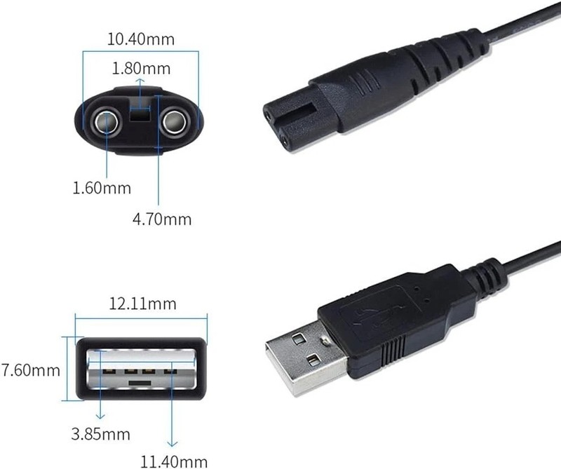 Portable Replacement USB Charger for Oral Irrigators - Multi-Protection Design gallery