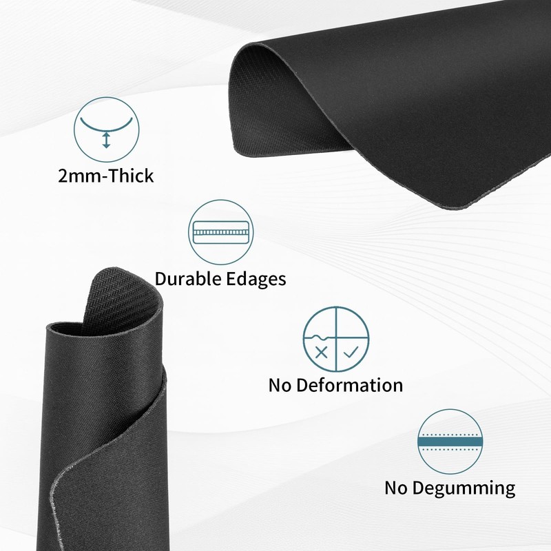5 Pack Mouse Pad, Ultra-Smooth Gaming Mousepad, Non-Slip Rubber Base Waterpro... gallery