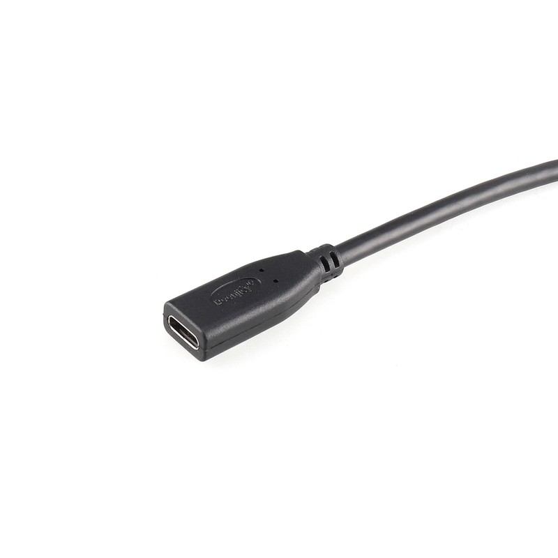 30CM Type-C USB 3.1 Male to USB-C Female 90 degree Extension Data Cord gallery