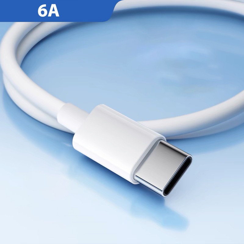 120W USB to C Cable LED Dynamic Power Braided Phone Fast Lead Charger 6A Wire gallery