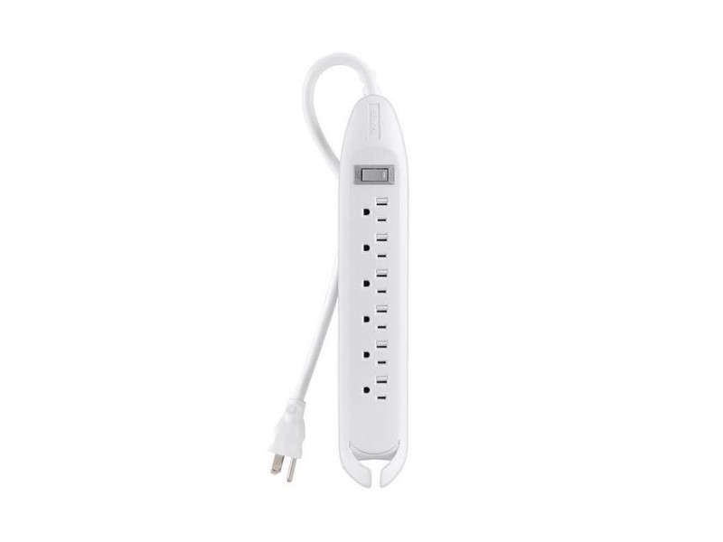 6-OUTLET POWER STRIP 12ft CORD
