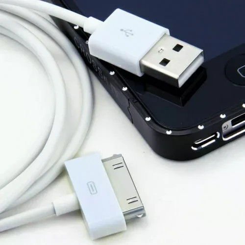 30 Pin USB Data Sync Cable Charger for iPhone 4 4G 4S 3GS iPod Nano iPad 1/2/3 gallery