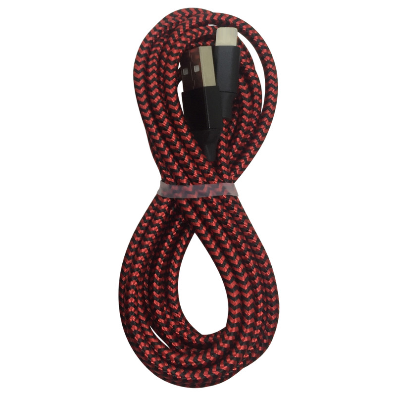 Wholesale Bulk Braided USB Fast Charger Cord Cable For iPhone 14 13 12 11 iPad 8 gallery