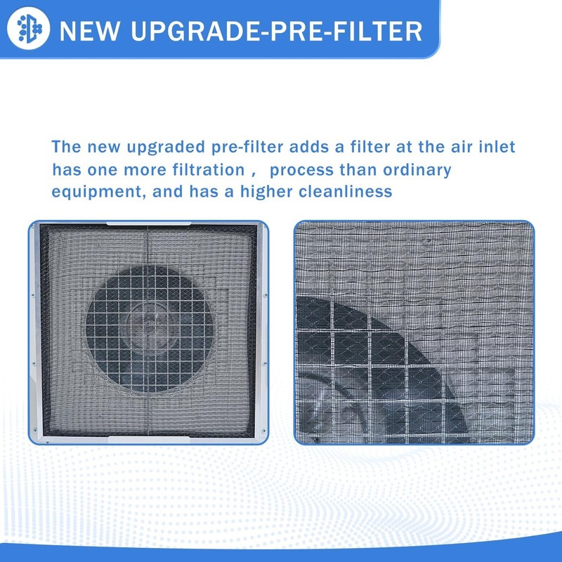 HEPA H14-Filter Laminar Flow Hood Updated FanFilter Unit（Include HEPA Fil gallery