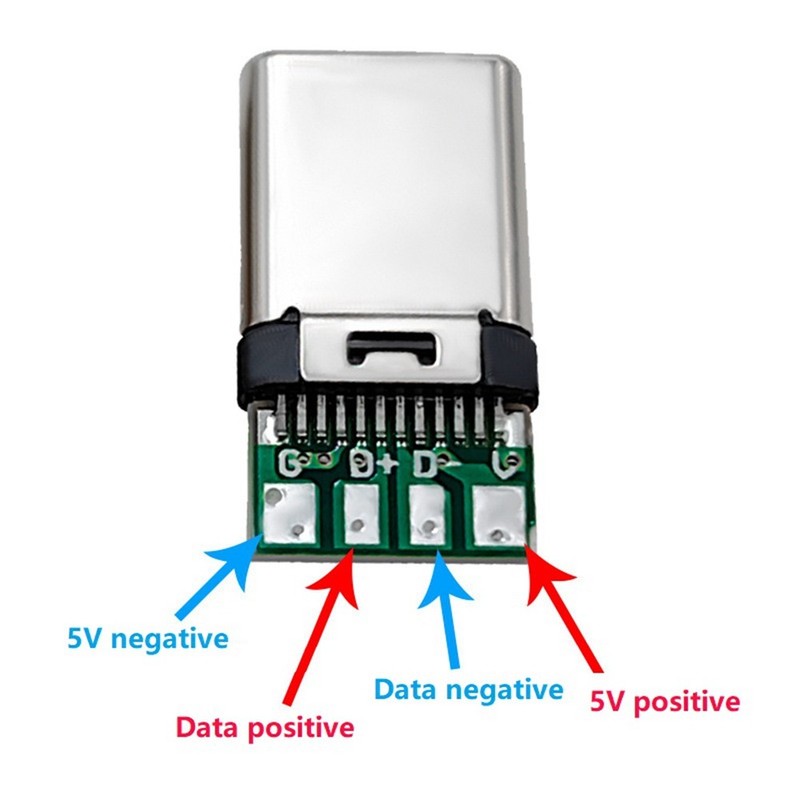 10Pcs Type C Usb3.1 3A Fast Charging USB Connectors Male Jack Tail Plug1455 gallery