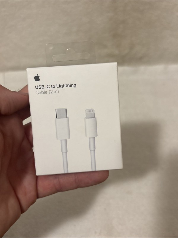 Authentic Apple USB-C to Lightning Rapid Charging Cable NEW IN BOX FREE SHIP gallery