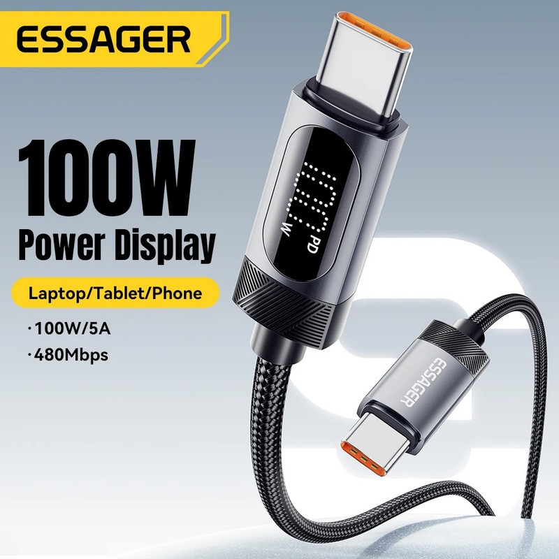 Digital Display USB C Cable High Speed Data Transfer Charging gallery