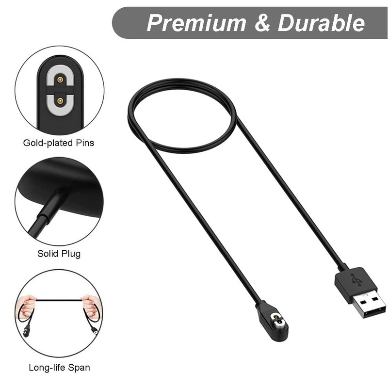 Charging Cable for Shokz OpenRun Pro Mini, AfterShokz Aeropex AS800, OpenComm... gallery