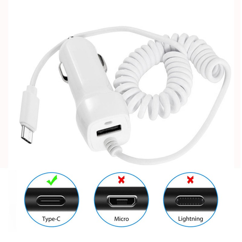 For Compatible Pixel XL / Pixel 2 3 XL Car Charger White