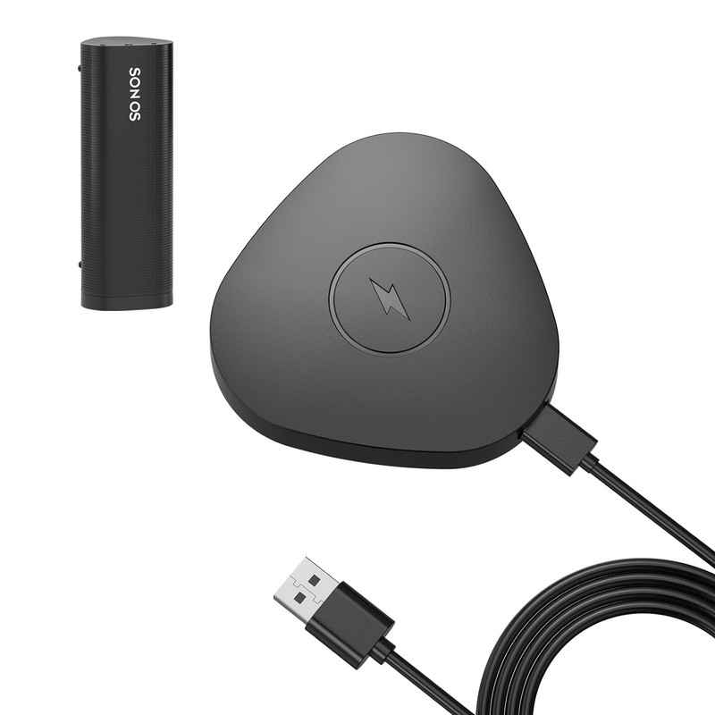 Wireless Charger Compatible with Sonos Roam Gen 2nd/1st, Magnetic Charging Ba…