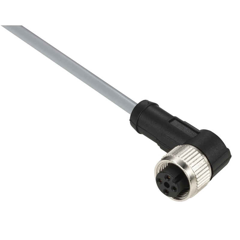 Sensors Xzcpv1241l2 Prewired 90 Degree Elbow M12 4 Pins Female Connector Cable