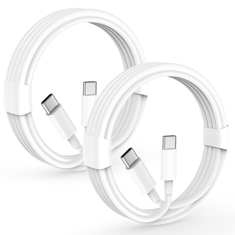 3FT USB to USB Cable for iPhone 17 16 15 Charger Cord, PD 60W to Cable Fast C...