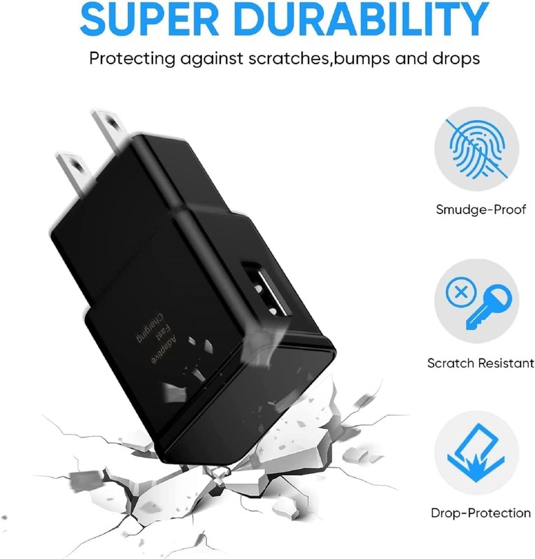For Samsung Galaxy Note 10 S8 S9 S10 Fast Wall Charger Plug + USB Type C Cable gallery