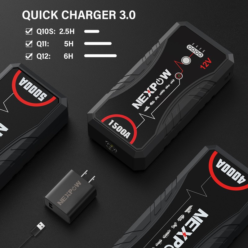 AVAPOW USB C Charger Block 18W 5V Fast Charging Power Adapter for Jump Starter gallery
