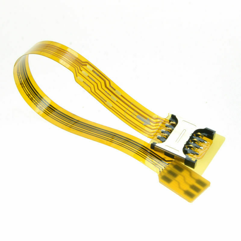 Micro SIM Card to Female to Nano SIM Kit Male Extension FPC Cable Extender gallery
