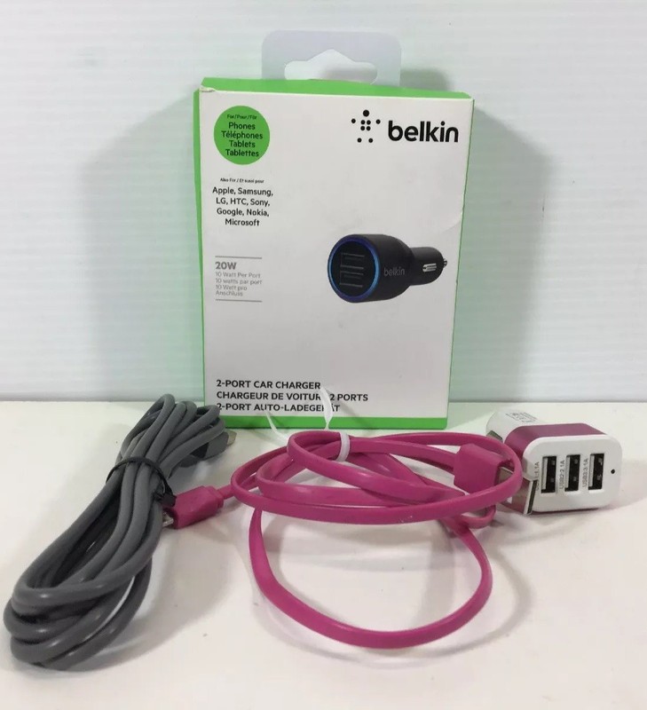 6 ft & 4ft Micro USB Data Charging Cable For Android+ Car Chargers-Lot