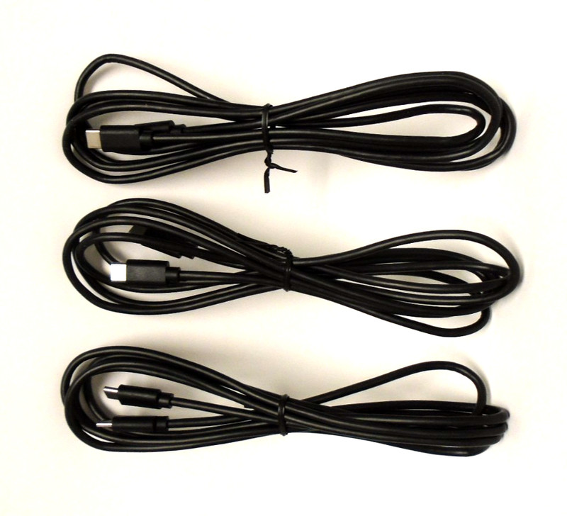 3 Pack Hrbzo USB Cable C To C Output 3A (Max) Three 6 Foot Cables Free Shipping gallery