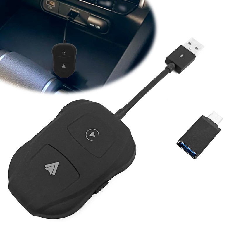Wireless Apple/Android Universal CarPlay Adapter Carplay Wireless Adapter Con…