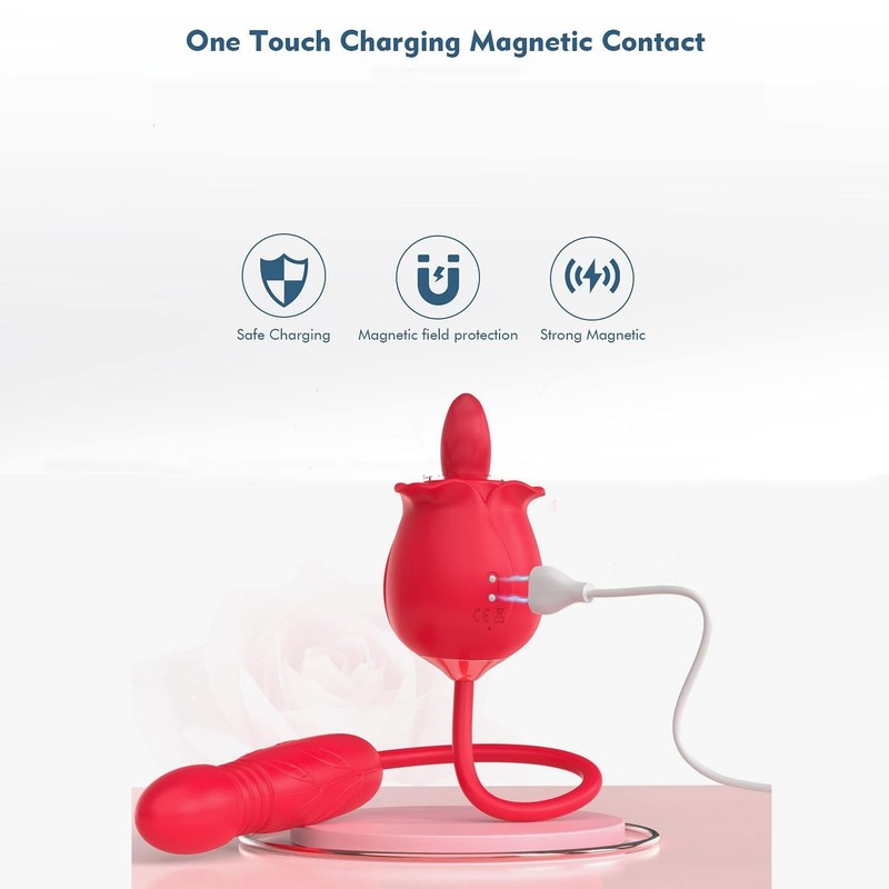 Rose Massager Charger Charging Cable Cord Compatible With EORONE 5mm/0.2Inch gallery