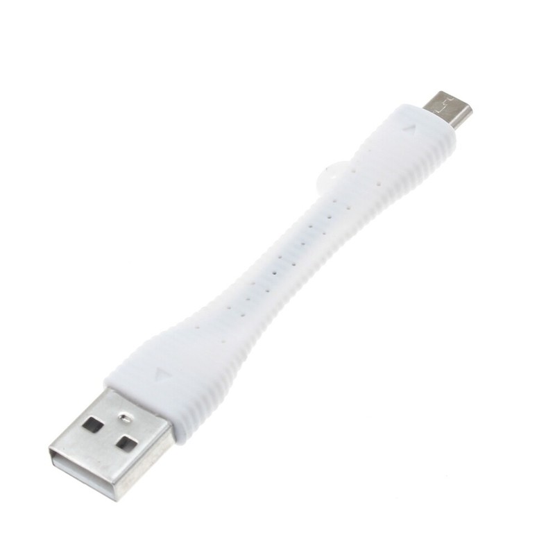 MicroUSB Short USB Cable Charger Cord Power Wire Fast Charge for SmartPhones