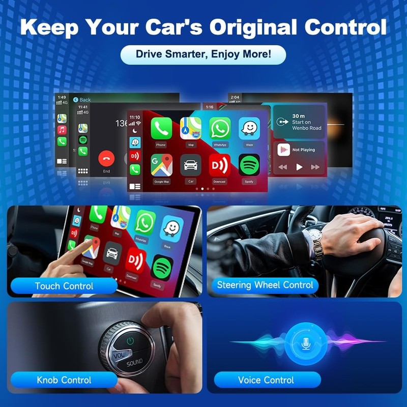 Wireless CarPlay & Android Auto Adapter - Mini Ultra 3 Convert OEM Wired to W... gallery