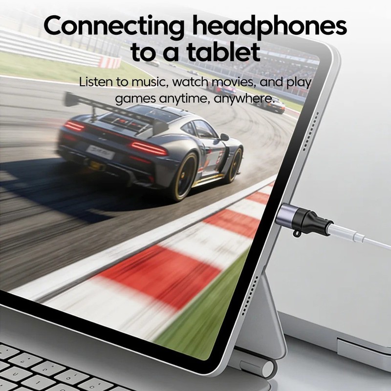 USB-C to 3.5mm Headphone Jack Adapter Type C Audio Cable For Samsung Apple Pixel gallery