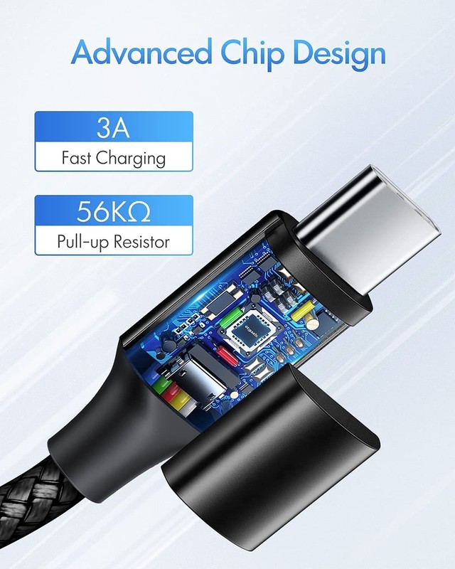 Extra Long 16ft USB-C to USB-C Cable - Fast Charge gallery