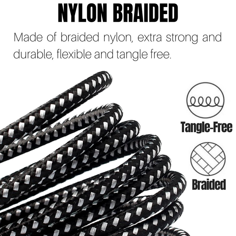 5-Pack Micro USB Cable 10Ft Fast Charge Cord Lot For Samsung LG Android Charger gallery