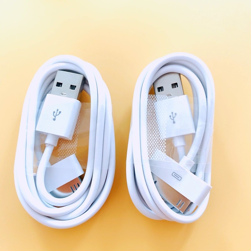 3PCS-30Pin 1M Wide Port Charging & Data Cable Compatible for iPhone 4/4S gallery
