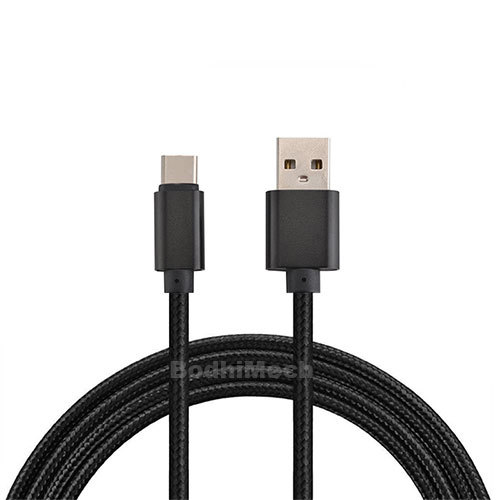 3 Pack USB-C Type C Charger Braid Cable For LG G5 G6 V20 Nexus 5X Moto Z Z2 Play