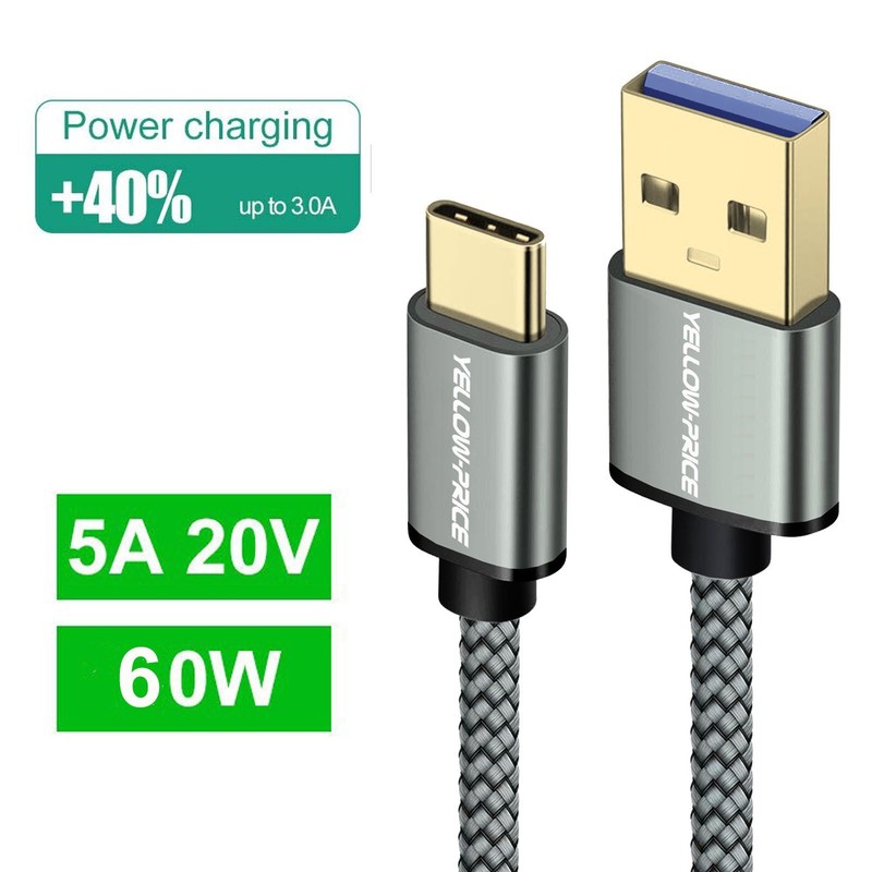 USB C to USB C Cable PD Type C Fast Charger Data Power Lead for 2020 Macbook 13" gallery