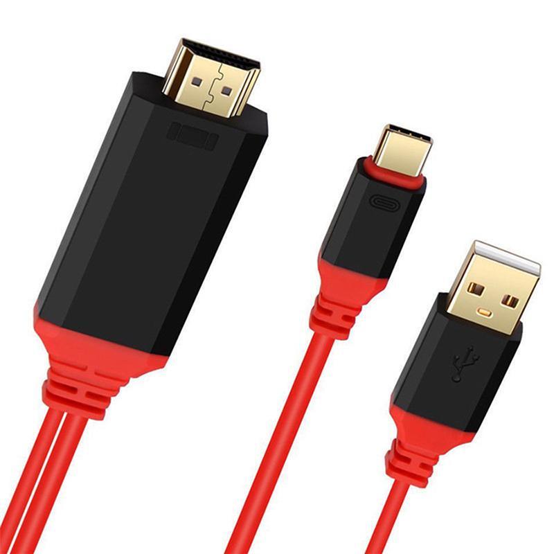 6ft USB Type C to HDMI TV HDTV Cable Converter Adapter For Macbook Android Phone gallery